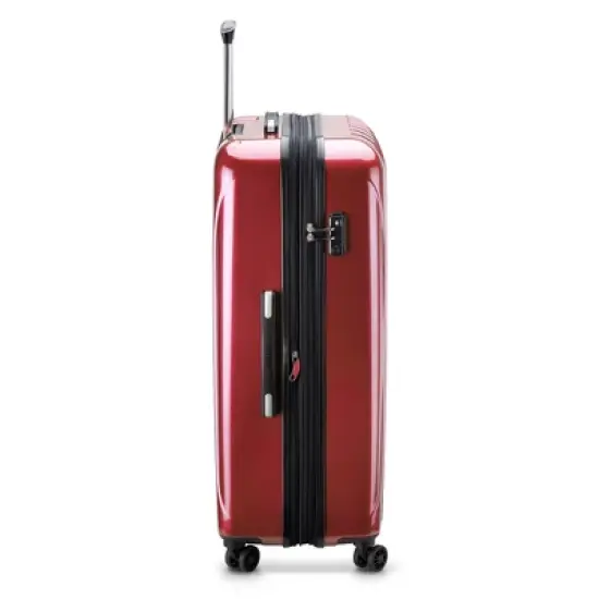 DELSEY Paris Aero Expandable Hardside Large Checked Spinner Upright Suitcase - Red image {5}