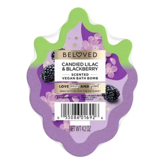 Beloved Candied Lilac & Blackberry Bath Bomb - 4.2oz image {6}