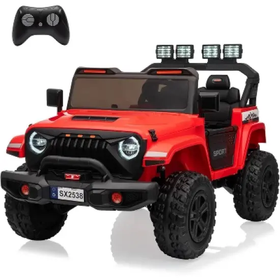 24V Power Wheel 2 Seater Kids Ride On Car,Parent Remote Control,4WD 800W Motor,3 Adjustable Speeds for Ages 3+ image {10}