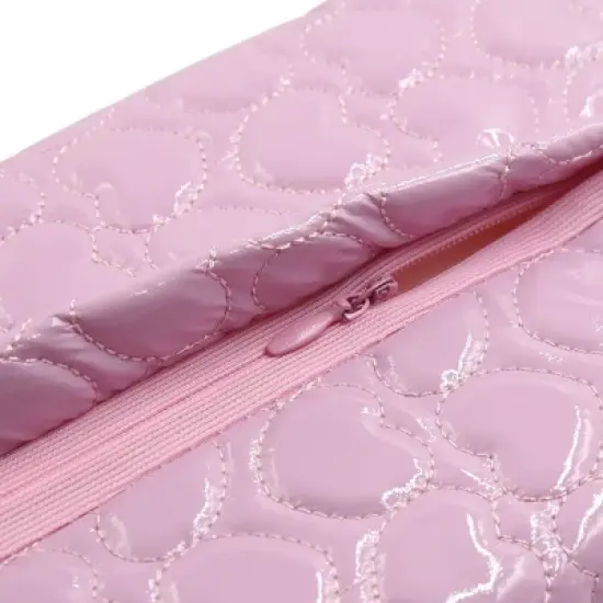 Unique Bargains Soft Sponge Faux Leather Manicure Nail Art Hand Arm Rest Cushion Pink image {2}