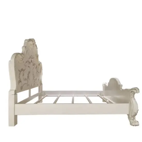 91" Queen Bed Dresden Traditional Carved Design & Claw Feet - Acme Furniture image {4}