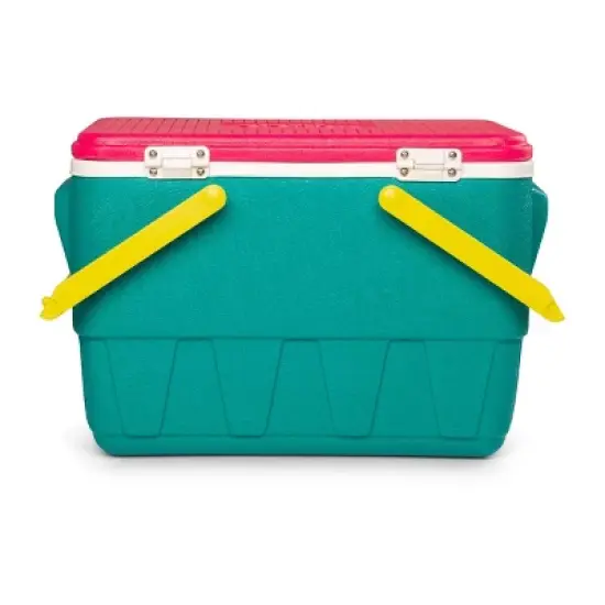 Igloo Retro Picnic Basket 25qt Cooler - Dark Jade image {5}