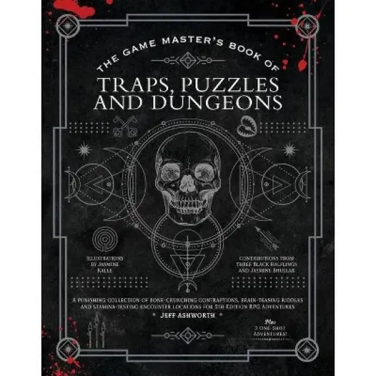 The Game Master's Book of Traps, Puzzles and Dungeons - by Jeff Ashworth (Hardcover) image {1}