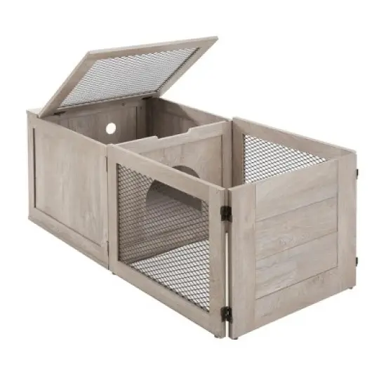 unipaws 3 in 1 Mutil Purpose Cat Birthing Nesting Box image {2}