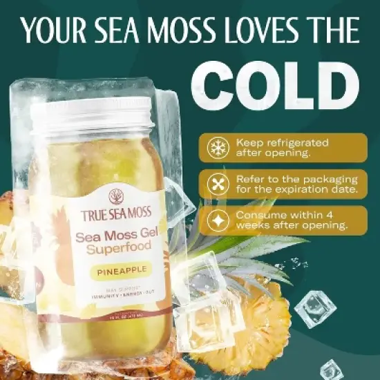 PINEAPPLE SEA MOSS GEL image {6}