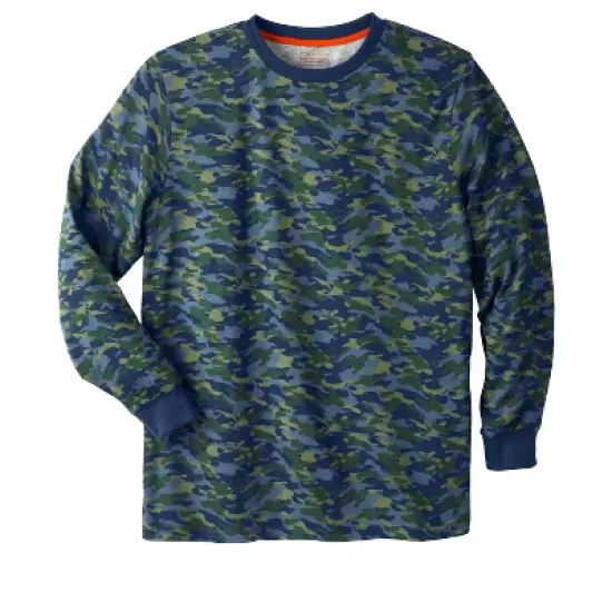 Boulder Creek by KingSize Men's Big & Tall &trade; Heavyweight Long-Sleeve No Pocket Crewneck Tee image {14}