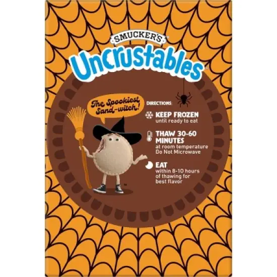 Smucker's Uncrustables Frozen Chocolate Flavored Hazelnut Spread Sandwich image {5}