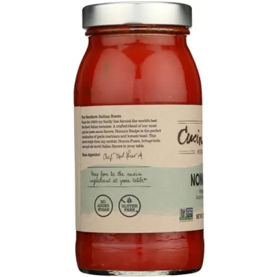 Cucina Antica Nonna's Recipe Pasta Sauce - Case of 12/25 oz image {4}