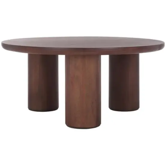 Mork 3 Leg Round Coffee Table - Safavieh image {8}