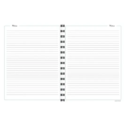 Kahootie Co. Kahootie Co Undated Monthly Calendar 9" x 11.5" Gray Design (ITKCLGD) image {3}