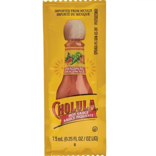 Cholula Original Hot Sauce Packets, 200 count image {1}