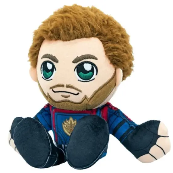 Bleacher Creatures Marvel Star Lord 8" Kuricha Sitting Plush image {4}
