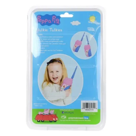Peppa Pig 2 Piece Walkie Talkie Set image {2}