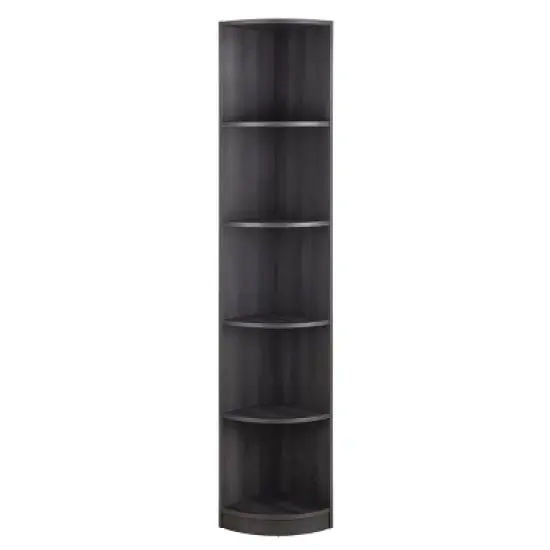 FC Design 5 Tier Corner Bookcase Wooden Display Shelf Storage Rack Multipurpose Shelving Unit image {20}