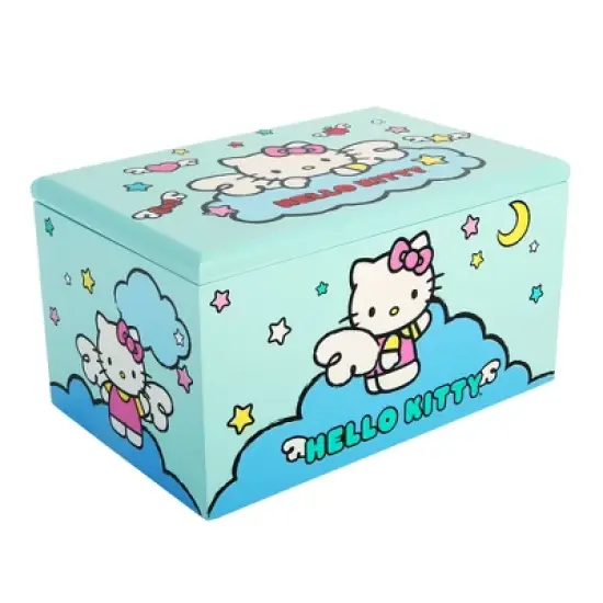 Sanrio Hello Kitty Cloud Jewelry Box With Tray image {3}