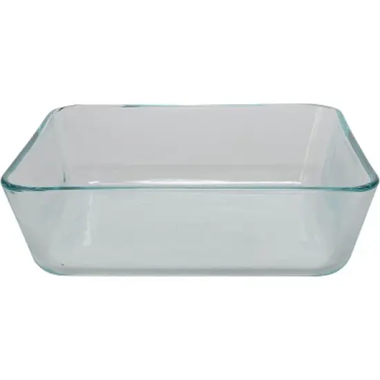 Pyrex 11 Cup Storage Plus Rectangular Dish With Plastic Cover Sold in packs of 2 image {4}