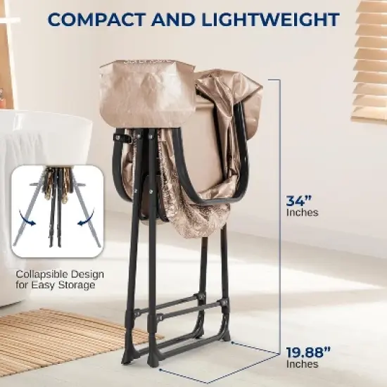 Portable Dog Bath Tub with Built-In Drain for Easy Clean-Up, Lightweight Design, Perfect for Home or Outdoor Use image {1}