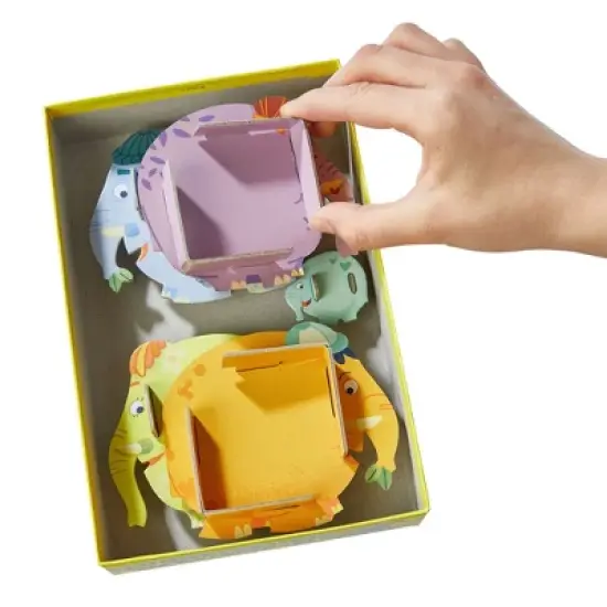 HABA Eager Elephants - Beginner Tile Placement Game for Ages 4+ image {6}