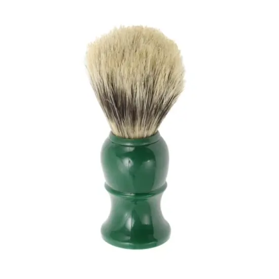 Unique Bargains Durable Shaving Brush 3.74"x1.3" Green 1 Pc image {5}