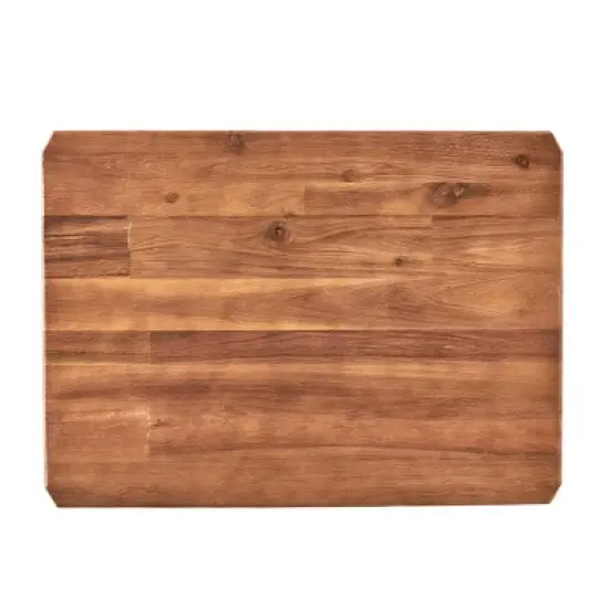 Ronan Rustic End Table - Rustic - Christopher Knight Home image {1}