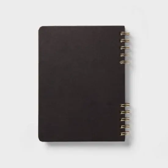 6"x8" Ez Grip Spiral Black Notebook - up&up&trade; image {3}