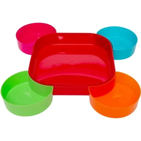 Sensational Classroom 5-Piece Sorting & Counting Tray image {1}
