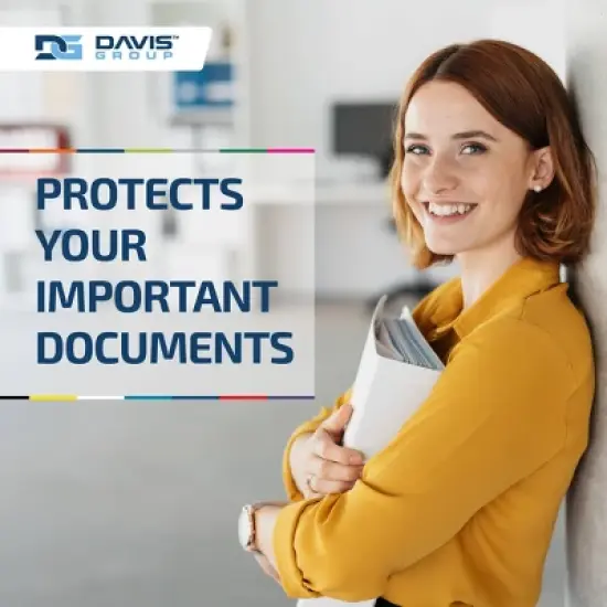 Davis Group 4pk 5" Premium Economy Angled D-Ring Binder Red: Easyview, Polypropylene, 700 Sheet Capacity, Hard Cover image {7}