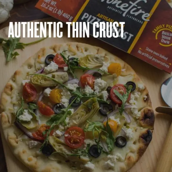 Stonefire Thin Pizza Crust - 8.5" image {2}