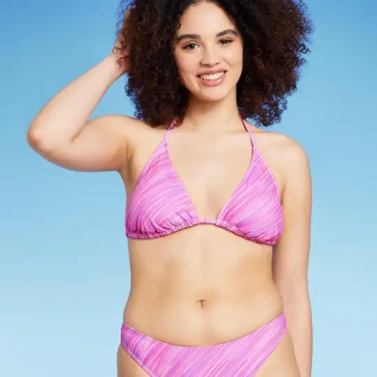 Women's Triangle Bikini Top - Wild Fable&trade; image {8}