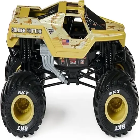 Monster Jam, Official Soldier Fortune Monster Truck, Collector Die-Cast Vehicle, 1:24 Scale image {2}
