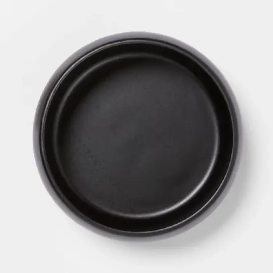 118oz Acacia Modern Serving Bowl Black - Threshold&trade; image {2}