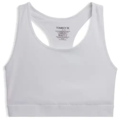 TomboyX Racerback Compression Top, Full Coverage Medium Support Top (XS-6X) image {6}