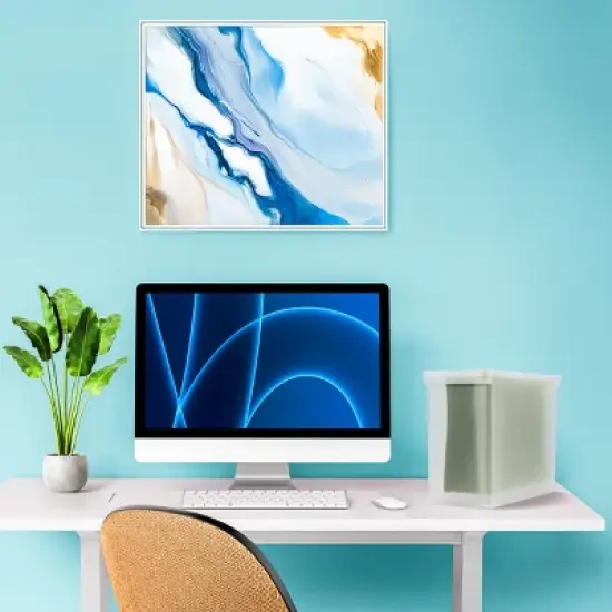 Sorbus Stationery File Box - Binder & Notebook Bin with Lid image {4}