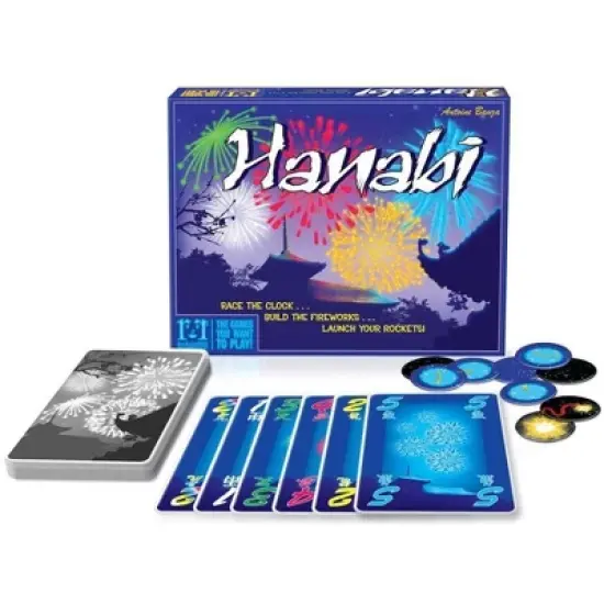 R&R Games Hanabi Cooperative Strategy Deduction Card Game For Adults & Kids image {2}