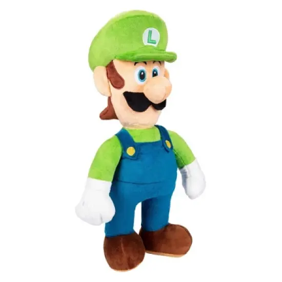 Nintendo Super Mario 20" Jumbo Stuffed Plush Buddy Luigi image {4}