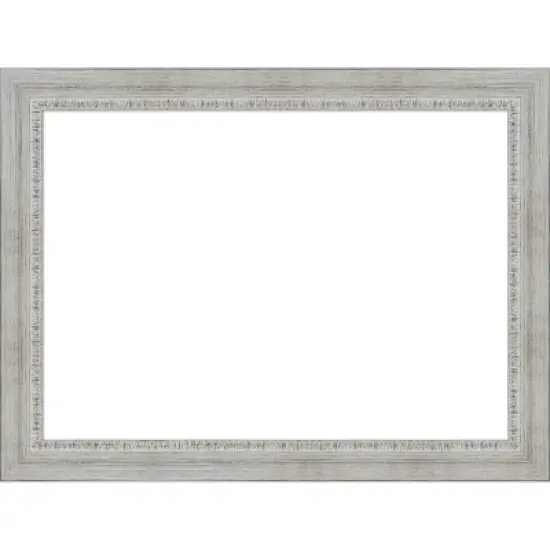 Amanti Art Rustic White Wash Framed Dry Erase Magnetic Board image {14}
