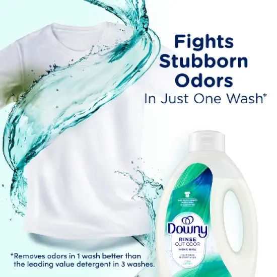 Downy FE Rinse Cool Cotton Liquid Laundry Additive - 62oz image {1}