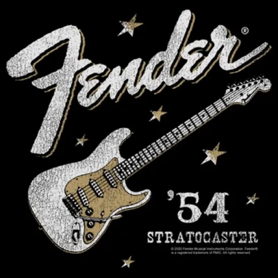 Junior's Fender 54 Stratocaster T-Shirt image {1}
