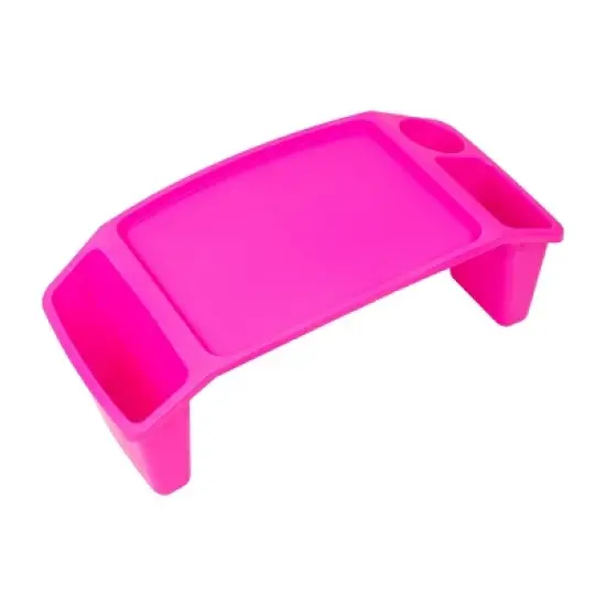 Mind Reader Sprout Collection Portable Desk Side Storage Pockets Pink image {4}