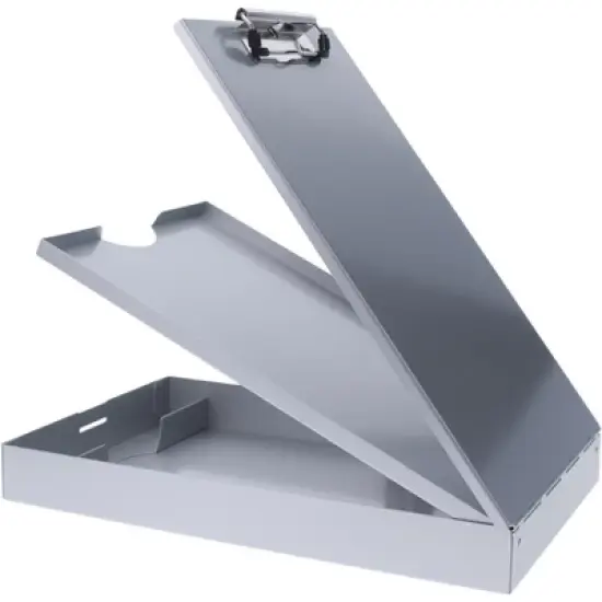 Saunders - Cruiser-Mate II Storage - Clipboard - Aluminum - Gray - 8 19/64 in. x 11 45/64 in. - 1 Each image {3}