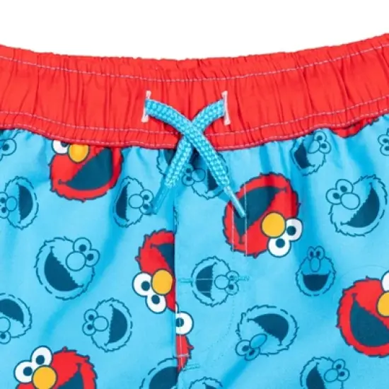 Sesame Street Elmo Baby Pullover Rash Guard and Swim Trunks Outfit Set Toddler image {5}