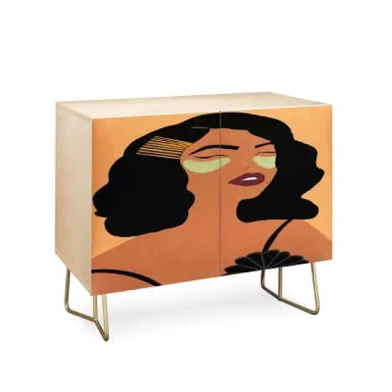 EELISE_NDRI Mean Greens Credenza - Deny Designs image {2}