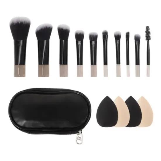 Unique Bargains Versatile Makeup Brush Set 14 Pcs image {7}