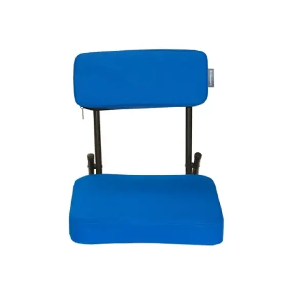 Stansport Steel Frame Foldable Coliseum Seat - Blue image {1}