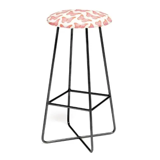 Gnome Apple Butterflies Barstool - Deny Designs image {2}