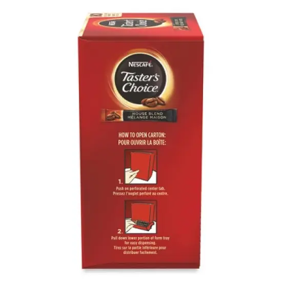 Nescaf&eacute; Taster's Choice Stick Pack, House Blend, 80/Box image {2}