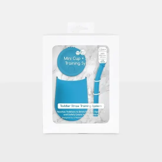 ezpz Mini Cup + Straw Training System - 4oz image {2}