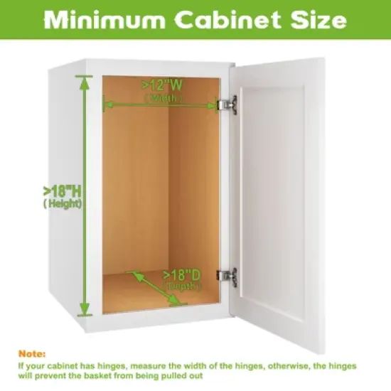 Pull Out Cabinet Organizer, Under Sink Slide Out Storage Shelf with 2 Tier Sliding Wire Drawer image {8}