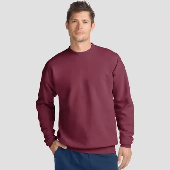 Hanes Men's EcoSmart Fleece Crew Neck Sweatshirt image {15}