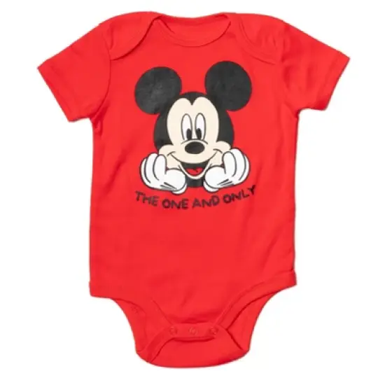 Disney Classics Mickey Mouse Winnie the Pooh Baby Hoodie Bodysuit and Pants 3 Piece Outfit Set Newborn to Infant image {4}